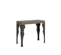 Mesa Consola Extensible Paxon Small Premium Gris Paloma 90x40/196 Cm