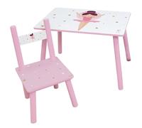 Mesa de actividades + 1 silla de niña Fun House Ballerine TU