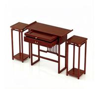 Mesa de altar para meditación Escritorio de taburetes adoración gabinete altar madera maciza para la oración(Pequeño)