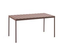 Mesa de Balcón L144 x H74 Hierro Rojo