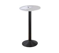 Mesa de bar con pata de hierro fundido 1 tablero de mesa