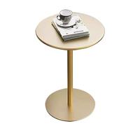 Mesa de bar Mesa de bistró Mesa de bar redonda para 2-4 personas, mesas de bar bistró con mesa fija y base estable, mesa de cóctel circular para el hogar, oficina, exterior, comedor, cocina, dorado