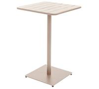 Mesa De Barro Para Jardín De 2 Plazas "phuket" De Acero Tratado Con Epoxi - Hespéride