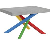 Mesa de cambio de ropa, 140/400 x 90 cm, Volantis, hormigón, varios colores, patas: 4 unidades