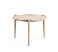 Design House Stockholm Mesa de centro Aria Light oak. Ø50x37 cm