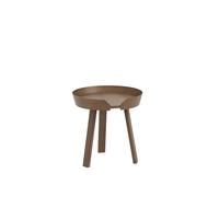 Muuto Mesa auxiliar Around. pequeña Stained dark brown