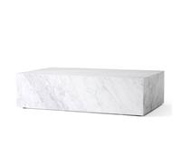 Audo Copenhagen Mesa de centro Plinth White. low