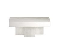 NORR11 Mesa de centro Gear Tiza. 100x100 cm