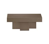 NORR11 Mesa de centro Gear Arcilla. 100x100 cm