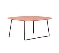 Mesa de centro cuadradada en madera de roble (80x80cm) - modin