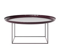 NORR11 Mesa de centro Duke large Lacquered maroon