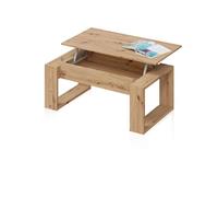 Mesa de centro elevable neo alpine oak 105 x 45 x cm