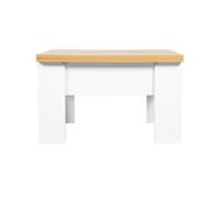 Mesa de centro elevable y extensible filippa 75x47x75cm