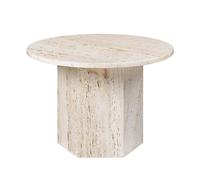 Mesa de Centro Epic Redonda Ø60 Travertino Blanco