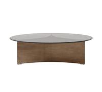 Mesa de Centro Grande Arc Marrón