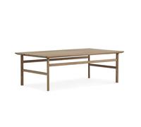 Normann Copenhagen Mesa de centro Grow Roble lacado transparente. large