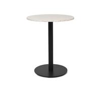 Mesa de Centro Mineral Ø60 Bianco Curia Mármol