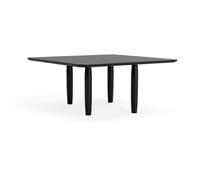 NORR11 Mesa auxilar Oku Roble negro. 80x80 cm