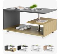 Mesa de centro Orlando madera/gris 95x55x50cm