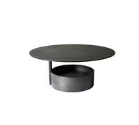 Mesa de Centro Parasol Grande de Roble Oscuro