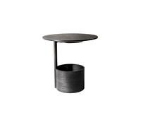 Mesa de Centro Parasol Pequeño de Roble Oscuro