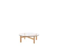 MOEBE Mesa de centro Moebe Round Ø88 cm Roble