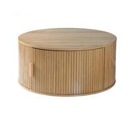 Mesa de centro redonda con almacenamiento d75 cm - ernest 75 cm