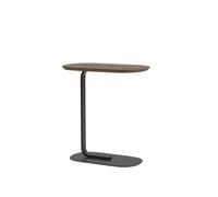 Muuto Mesa auxiliar Relate 60.5 cm roble ahumado-negro