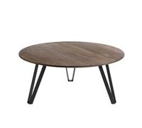 MUUBS Mesa de centro Space Ø90 cm roble ahumado