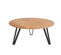 Mesa de Centro Space Ø90 Roble Natural Aceitado