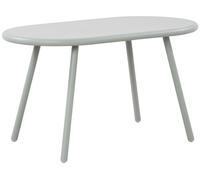 Mesa de centro velva plástico turquesa 45x80x45 cm
