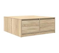 Mesa de Centro vidaXL Roble Sonoma 100x100x40 cm, Mesa Auxiliar, Mesa de salón, Mesa Auxiliar, Mesa de sofá, Mesa de té