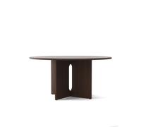 Mesa de Comedor Androgyne Ø150 cm Roble Teñido Oscuro