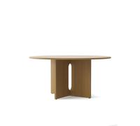 Mesa de Comedor Androgyne de 150 cm de Diámetro, Roble.