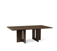 Audo Copenhagen Mesa Androgyne Rectangular Oak dark stained. 210x109 cm