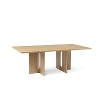 Audo Copenhagen Mesa Androgyne Rectangular Natural oak. 210x109 cm