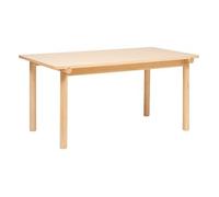 Mesa De Comedor "arden" En Chapa De Fresno L160cm - Atmosphera Createur D'interieur