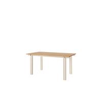 Mesa de comedor Atura 160x90 chapa de roble/cachemira claro