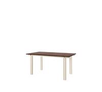 Mesa de comedor Atura de , 160 x 90 cm, color cachemir claro/roble teñido oscuro