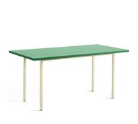 Mesa de Comedor Bicolor L160 Marfil/Verde Menta