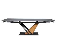 Mesa de Comedor Columna Genesis Cerámica Color y Tamaño a Elegir Extensible