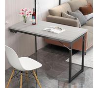 Mesa de comedor de hojas colgantes montada en la pared, escritorio de madera plegable que ahorra espacio para cocina, comedor y dormitorio, diseño moderno y versátil para espacios pequeños y