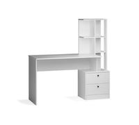 Mesa De Comedor Denton 136 X 55 Cm Con 2 Cajones Vicco