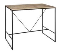 Mesa De Comedor "edena" Acacia Metal L115cm - Atmosphera Createur D'interieur