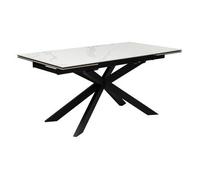 Mesa De Comedor Extensible "boot" Blanca 160x90x76cm - Atmosphera Createur D'interieur