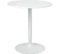 Mesa de comedor HOMCOM, mesa redonda para la cocina, mesa de comedor antideslizante para 2 personas