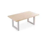 duehome - Mesa de comedor Loft 180 White - oak