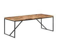 Mesa De Comedor Madera Maciza De Acacia Y Mango 200x90x76 Cm Vidaxl