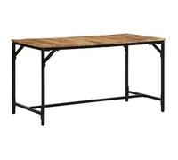 Mesa De Comedor Madera Maciza De Mango 140x70x75 Cm Vidaxl