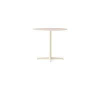 Mesa de Comedor Nook Ø80 Marfil/ Arena
